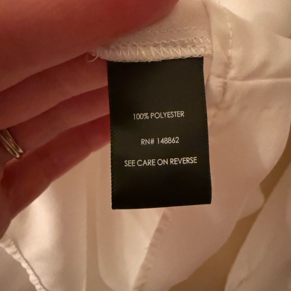 Torrid Women's Ivory Blouse - Picture 6 of 7